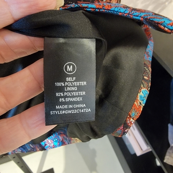 NOVALUXE Metallic Floral Blazer - Picture 4 of 6